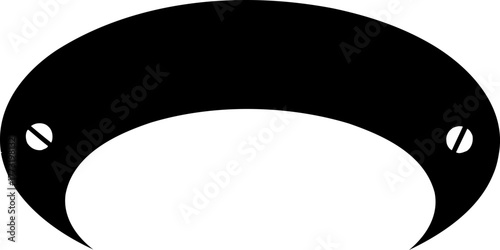 Vintage Style Curved Frame