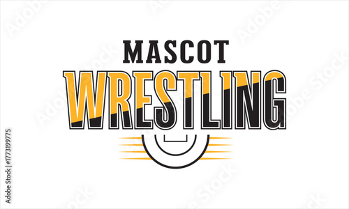 Wrestling Logo SVG – Motivational Mat Phrase Graphic