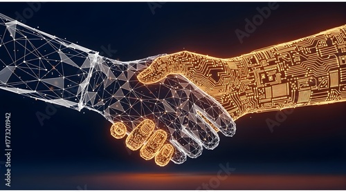 Abstract Orange Swirl of Energy Particles in Motion