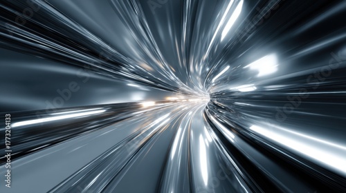 Futuristic Abstract Technology Design with Sleek Modern Elements