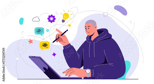 Creative Process and Digital Workflow: Conceptualization, Visualization, and Innovation Strategies