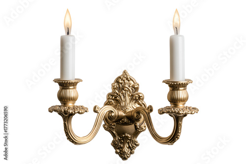 candlestick with candle