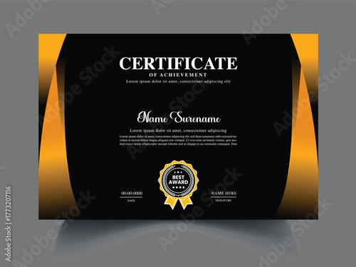professional Certificate Samples design