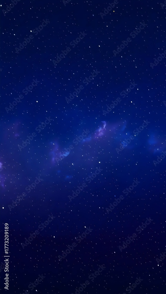 Naklejka premium Deep Space Starry Night Sky