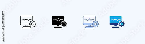 Monitoring System Multiple Icon