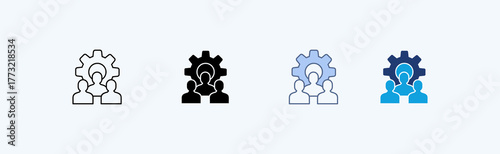 User Management Multiple Icon