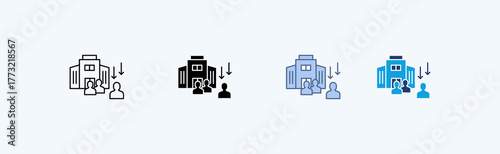 Enterprise Multiple Icon