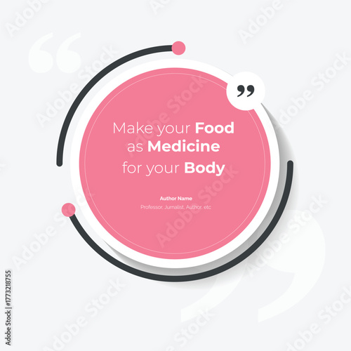 Bubble testimonial banner, quote, infographic. Social media post template designs for quotes. Empty speech bubbles, quote bubbles and text box