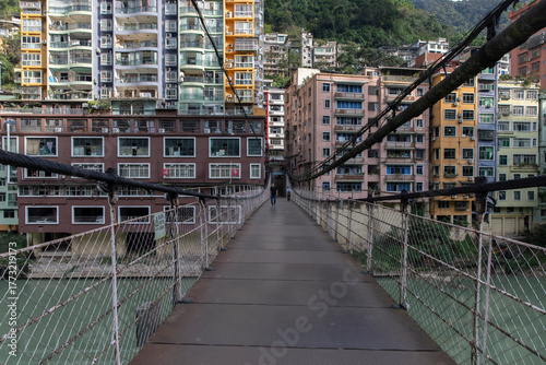 Yanjin county Yunnan China cityscape