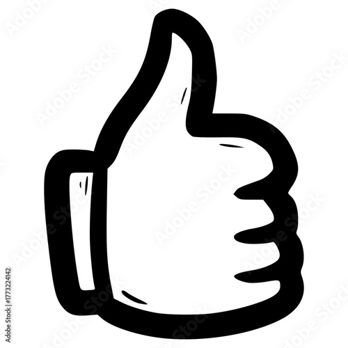 illustration hand drawn outline vector