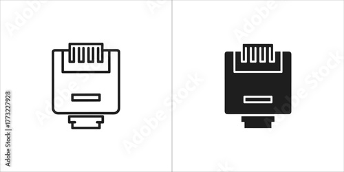 Ethernet connector icon