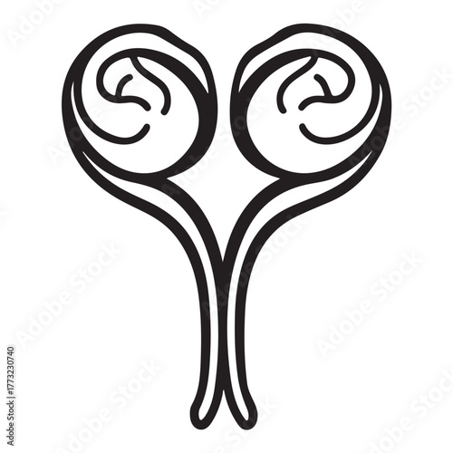 set Female reproductive icon. uterus symbol vaginal sign design illustration