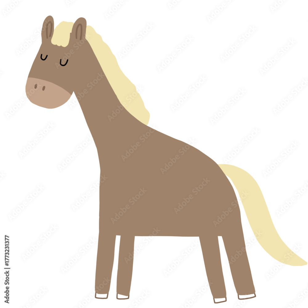 Fototapeta premium horse vector illustration