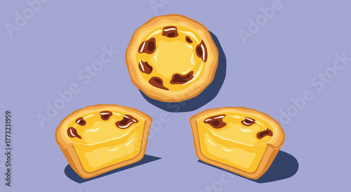 Delicious Portuguese Egg Tarts: A Culinary Delight.