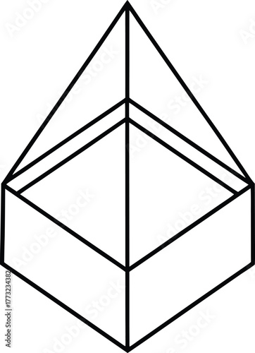 3d modeling diagrams line art transparent background