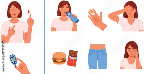 Recognizing diabetes symptoms early could save your life get informed now about thirst, hunger, blurred vision, slow healing, weakness, and weight loss