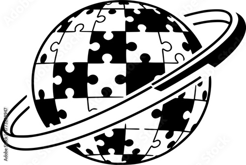 earth globe icon vector illustration