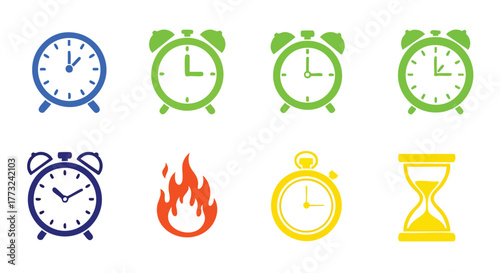 Abstract blue sun design element against a white background for creativity