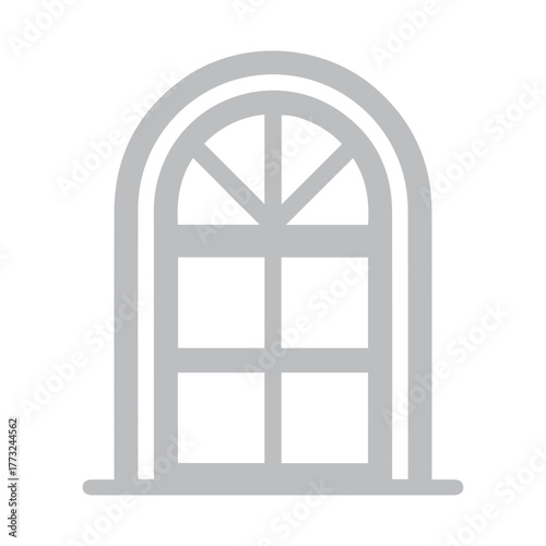 Arched Window Icon