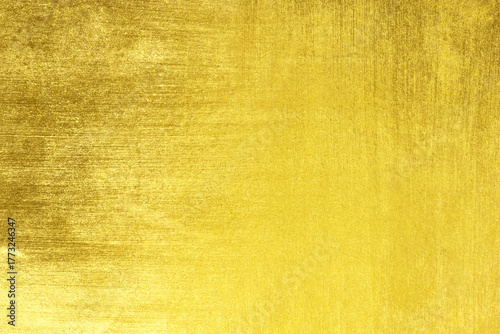 Shiny yellow leaf gold foil