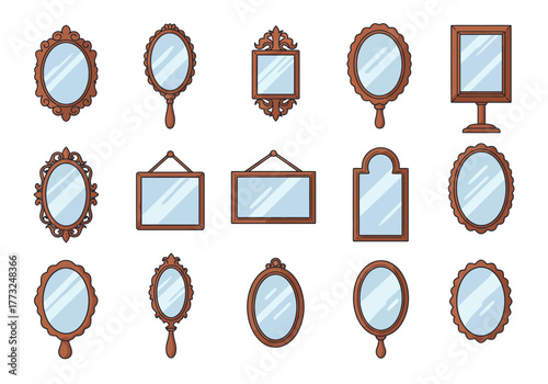 Elegant Mirror Collection Decorative Home Accents