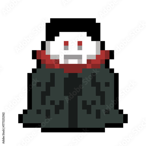 Vampire Pixel Art Halloween