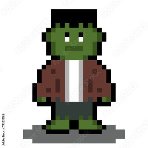Zombie Pixel Art Halloween