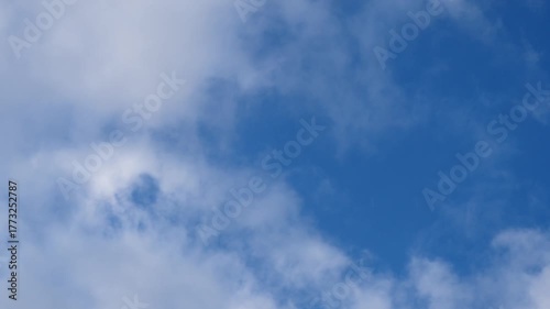 Sky 0515 Clouds blue white peaceful nature