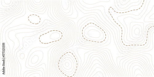 Abstract design with Seamless pattern with lines Topographic map. geographic mountain relief. Retro topographic map. geographic contour map paper texture.