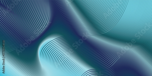 Abstract background. Colorful wavy wallpaper. Graphic illustration.