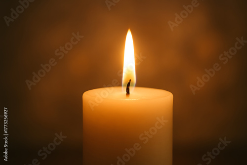 candle in the dark