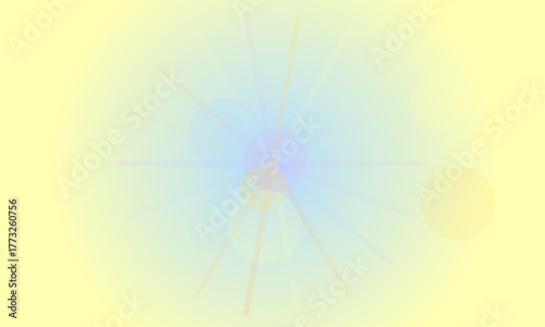 Soft pastel gradient aura with subtle rainbow hues