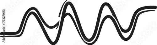 Audio spectrum sound wave vector icon set. Colorful music and voice track equalizer graphics. Soundwave, frequency, amplitude, pulse, and rhythm signal icons for podcast.