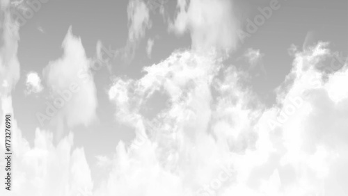 A stunning gray sky. A gray sky. The storm is approaching. 