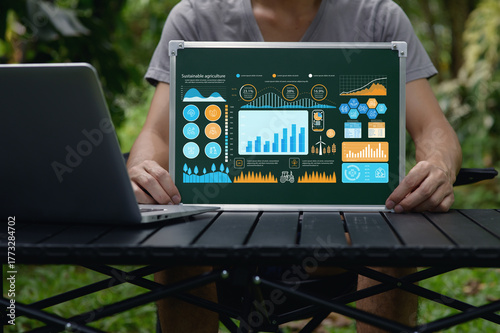 Innovative Visuals on Sustainability and Technology in Agriculture