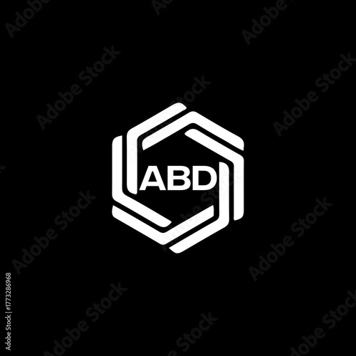 ABD logo. A B D design. White ABD letter. ABD, A B D letter logo design.