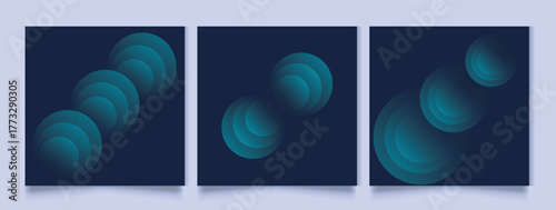 Circle lines pattern. Futuristic abstract backgrounds with glossy sphere for your creative graphic design.	