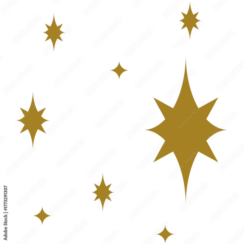 Obraz premium Christmas Star Decorative
