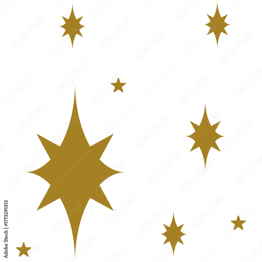 Obraz premium Christmas Star Decorative