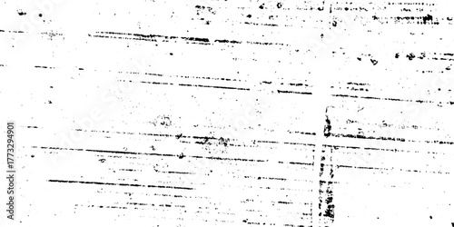 Crack and scratched grunge dust wall urban background texture vector. crack cement wall texture. black textured grainy cracked ground lines isolated on white. distressed overlay grainy texture.