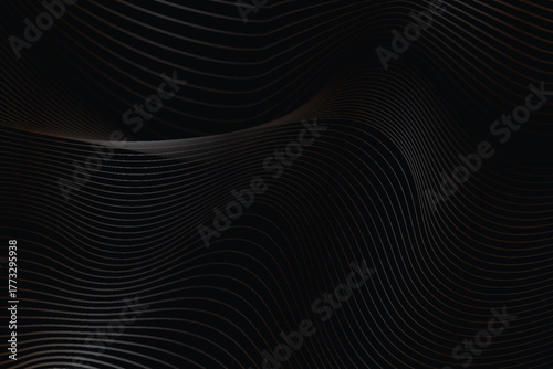 Abstract background. Colorful wavy wallpaper. Graphic illustration.