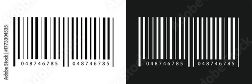 QR Code with text scan me icon and barcode icon collections. Dummy Barcodes and QR code label Collection. digital bar code and retail pricing bars QR code icon in eps 10.