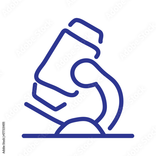 Blue line art icon of a hand vigorously shaking a cocktail mixer for a drink.