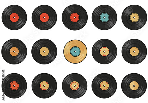 Vintage Vinyl Records Collection A Nostalgic Musical Journey