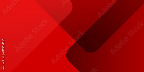 Vector art abstract red and black color background