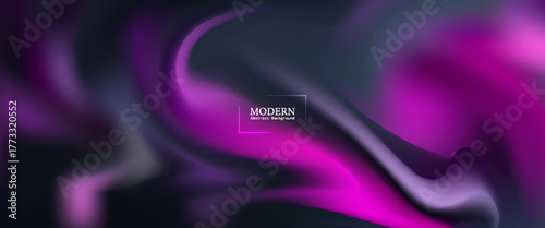  abstract background featuring swirling purple and pink tones with smooth gradients and soft blur. Energetic and creative