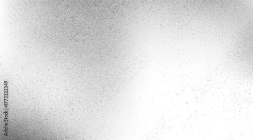 An elegant gray and white gradient background features a soft, speckled texture, creating a subtle and versatile backdrop with smooth transitions and a delicate, airy feel