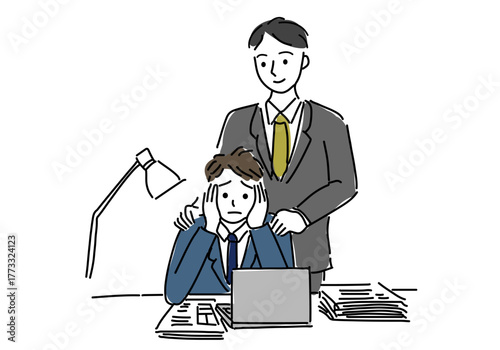 退職や転職、仕事に悩む会社員をサポートする人