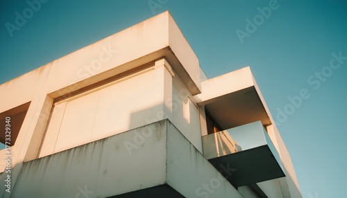 Wallpaper Mural Modern Architectural Marvel A Contemporary Building's Elegant Design, Showcasing Clean Lines, Geometric Shapes, and Innovative Construction Techniques Torontodigital.ca