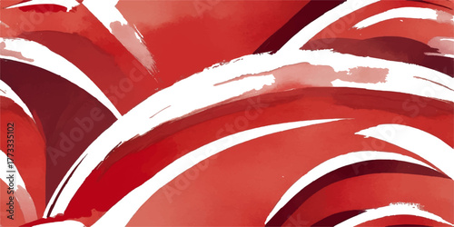 Abstract 3D red, white, and blue striped background illustrating the Union Jack flag of the United Kingdom